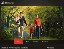 Tablet Screenshot of drmarkprange.com